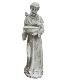 Porcellana Caratteristiche all'aperto dell'acqua della grande dell'uccello del bagno della resina figurina religiosa della fontana fornitore