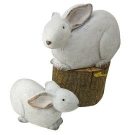 Porcellana Il piccolo giardino decorativo del coniglio orna gli animali per la Camera/cortile fornitore