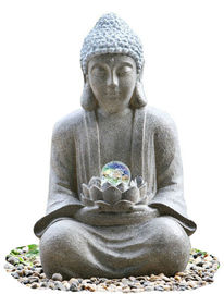 Porcellana La fontana all'aperto di Buddha per il giardino, personalizza il colore del granito di tensione fornitore