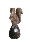 Porcellana Luci animali alimentate solari del giardino dello scoiattolo decorativo con il riflettore fabbrica