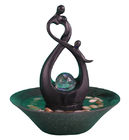Porcellana 10&#039; fontana felice della scultura delle fontane del piano d&#039;appoggio della famiglia con la palla di Fengshui fabbrica