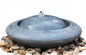 Fontane all'aperto della sfera della vetroresina con i vasi/la fontana della caratteristica acqua della palla fornitore