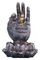 La piccola fontana di signore Buddha Statue di Polyesin, Buddha ha messo su Lotus fornitore