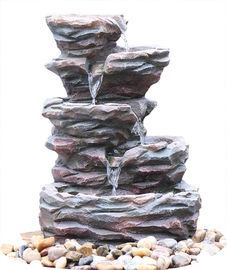 Porcellana Fontane naturali scolpite su misura della roccia per gli ornamenti del giardino fornitore