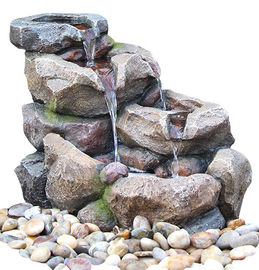Porcellana Le fontane naturali della roccia per la decorazione domestica, sopravvivono resistente  fornitore
