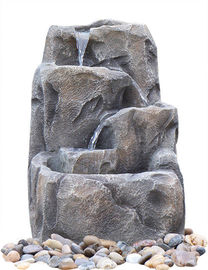 Porcellana Fontana alpina moderna della cascata della roccia con il materiale resina/della vetroresina fornitore