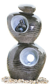 Porcellana Fontana della sfera di rotolamento della vetroresina della fontana della resina della decorazione della palla del giardino facile installare l'acqua dell'interno del giusto peso fornitore