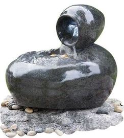 Porcellana Fontane all'aperto della sfera della vetroresina con i vasi/la fontana della caratteristica acqua della palla fornitore