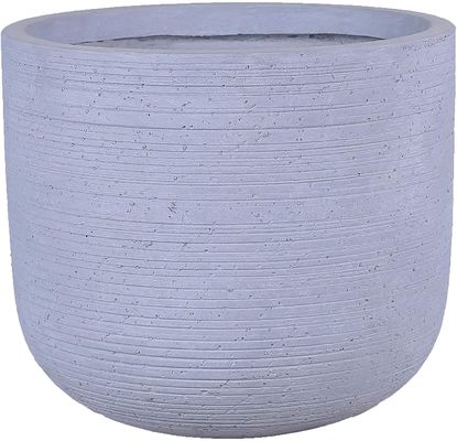 Porcellana Vasi concreti della piantatrice di Grey Mottle Lightweight Tall Oval | Progettazione unica | Artigianato | UV-resistente ed ecologico fornitore