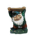 Porcellana Fontana di sollevamento della resina di Gnome decorativo, bagno all&#039;aperto dell&#039;uccello per l&#039;iarda fabbrica