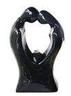 Porcellana Fontane dell&#039;interno moderne lucide della siluetta nel colore nero bianco fabbrica