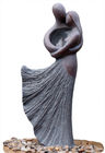 Porcellana Fontane della scultura dell&#039;amante, fontane all&#039;aperto di rame per il cortile fabbrica