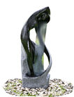 Porcellana Colore bianco/nero delle multi di forma della scultura delle fontane del giardino fontane della statua fabbrica