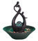 10' fontana felice della scultura delle fontane del piano d'appoggio della famiglia con la palla di Fengshui fornitore